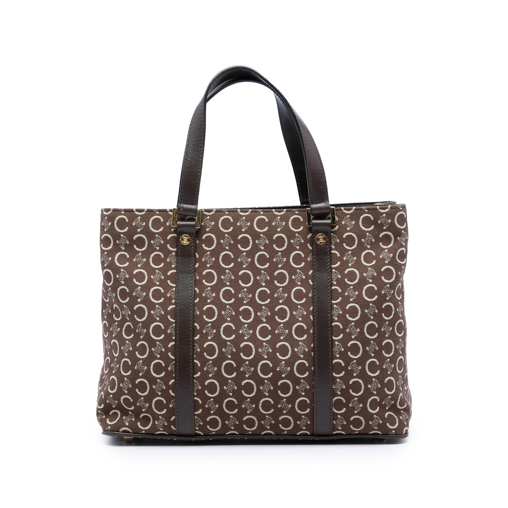 Pre-Loved Celine C Macadam Canvas Tote